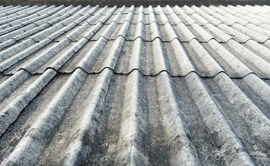 old roof tiles is background