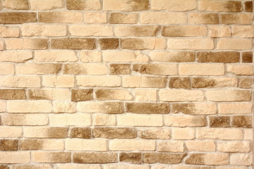 Obraz premium Background of light brick wall