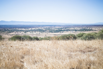 sardinia landscape, desert scenery