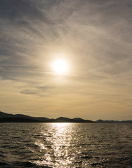 The Adriatic sea view. beautiful image