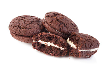 Homemade Chocolate cookie and cream