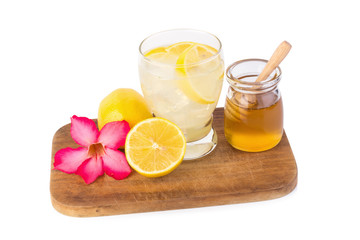 lemon juice with honey