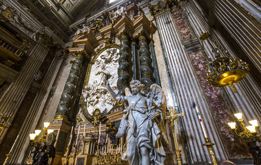 Naklejka premium Sant Ignazio church, Rome, Italy