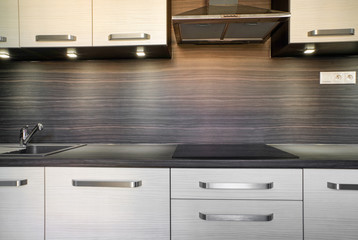 Fototapeta premium Modern kitchen unit