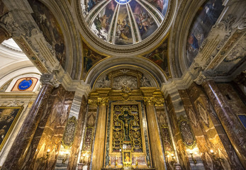 Fototapeta na wymiar Sant Ignazio church, Rome, Italy