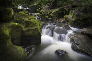 Long exposure waterfall - Healey Dell