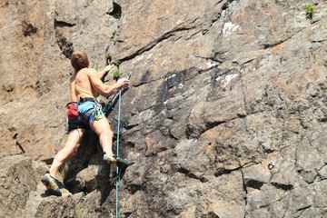Rock climber