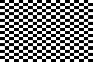 Black pattern chessboard - vector illustration.