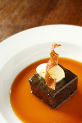 sticky toffee pudding