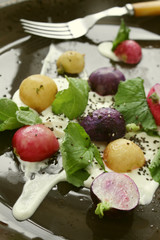 healthy radish salad