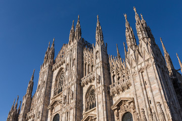 Fototapeta premium Duomo Cathedral of Milan Italy