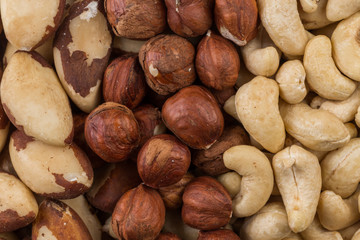 Variety of Mixed Nuts
