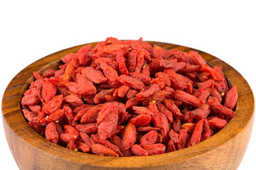 goji berries close up