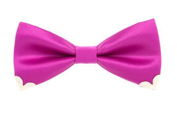 Bow tie for women isolated on a white background