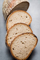 Fresh rustic style bread with pastry.
