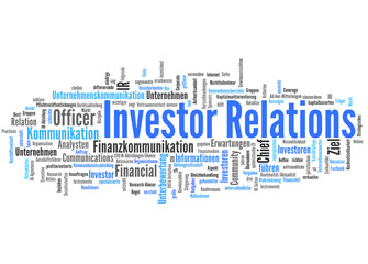 Obraz premium Investor Relations (IR, Kommunikation)