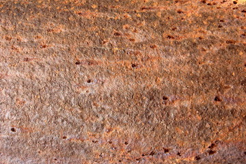Background of rusty old metal and iron pattern texture, copy space