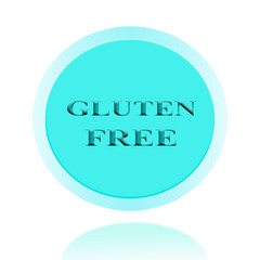 Gluten Fee icon or symbol  image concept design for business and use in company system.
