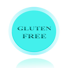 Gluten Fee icon or symbol  image concept design for business and use in company system.