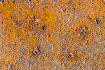 Background picture of rusty plate