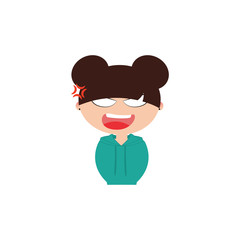 girl expression face