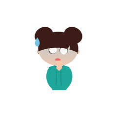 girl expression face