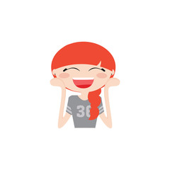 girl expression face