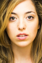 Obraz premium Portrait of a beautiful woman