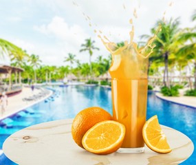Orange juice.