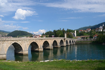 "The Mehmed Pasa Sokolovic Bridge" Visegrad,Bosnia and Herzegovi