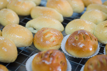 close up shot of fresh bread