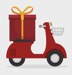 motorcycle transport gift  icon