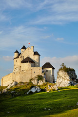 Obraz na płótnie Canvas Medieval castle Bobolice, Poland