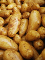 market organic potatoes