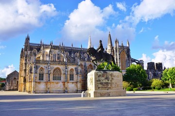The Batalha Monastery in central Portugal