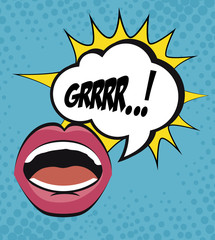 lip female beautiful d icon vector illustration design