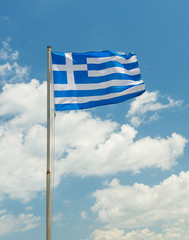 National flag of Greece country