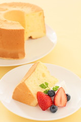シフォンケーキ