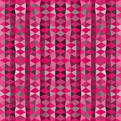 Colorful mosaic background. Pink triangle wallpaper