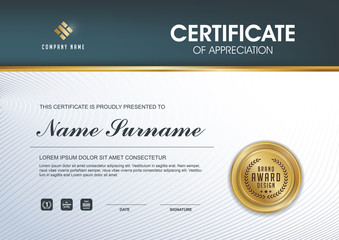 certificate template,Vector illustration