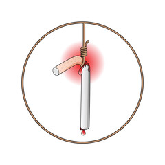 World no tobacco day icon