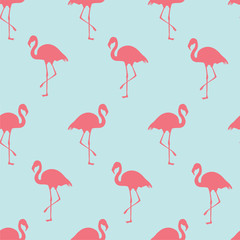Flamingo naadloos patroon