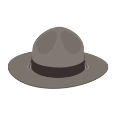 Camp scout hat