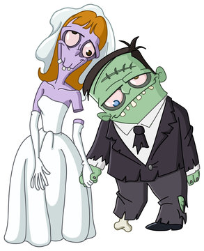 Zombie wedding
