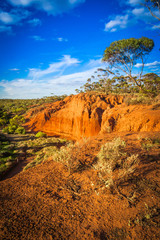 Red Banks Scenic Australian Outback rural Landscape