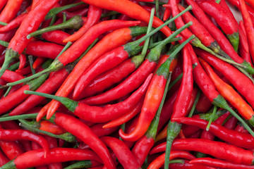 red chili or chilli cayenne pepper..