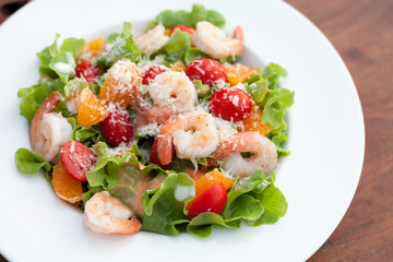 Grilled Shrimp Salad