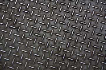 Floor of metal old rust
