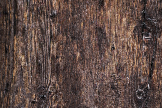 Wooden brown background grunge texture. Textured Wall with scrat
