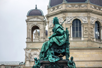 Fototapeta na wymiar Maria Theresia Monument (1888). Vienna, Austria.